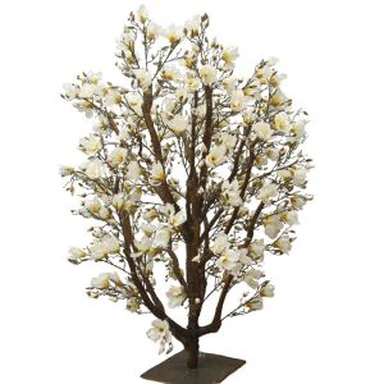 Magnolia de flori din lemn